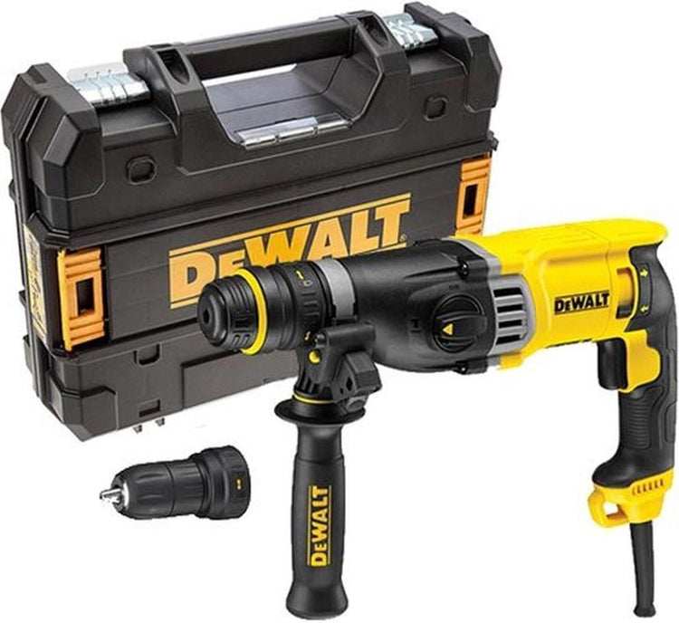 Dewalt d25144k 28 mm SDS+ Kombihammer mit Schnellwechsel-Bohrfutter | 900 W 3,0 J – d25144k-qs