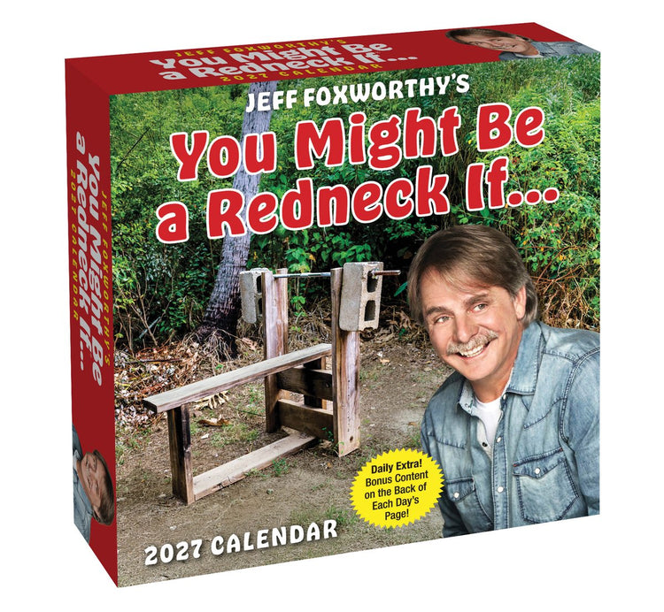 „You Might Be A Redneck If“ von Jeff Foxworthy. . . Tageskalender 2027