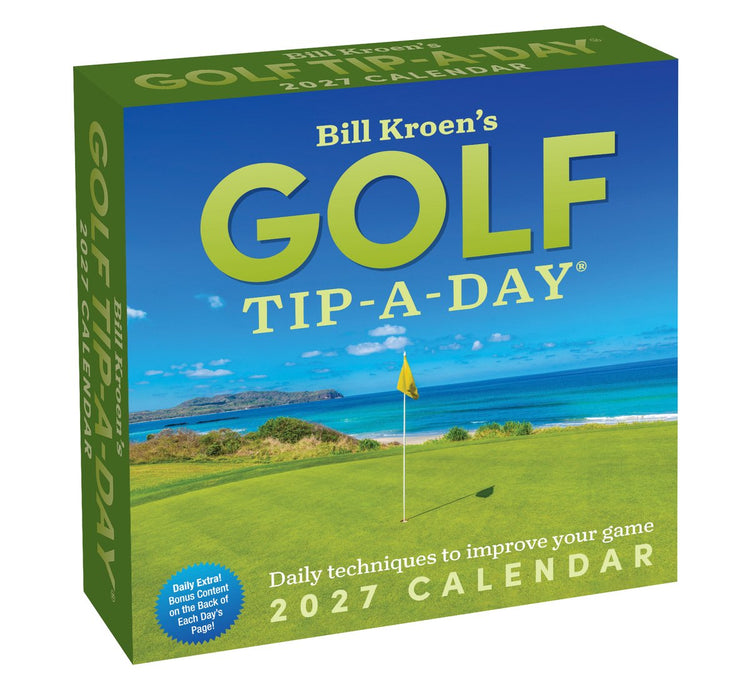 Bill Kroens Golf Tip-a-Day 2027 Tageskalender