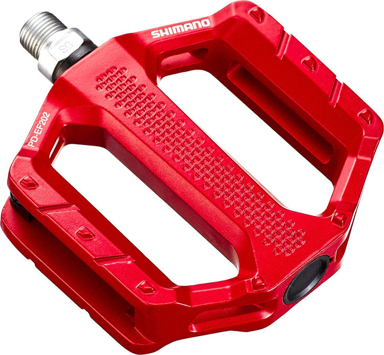 Shimano Pedal Set PD-EF202 Rot