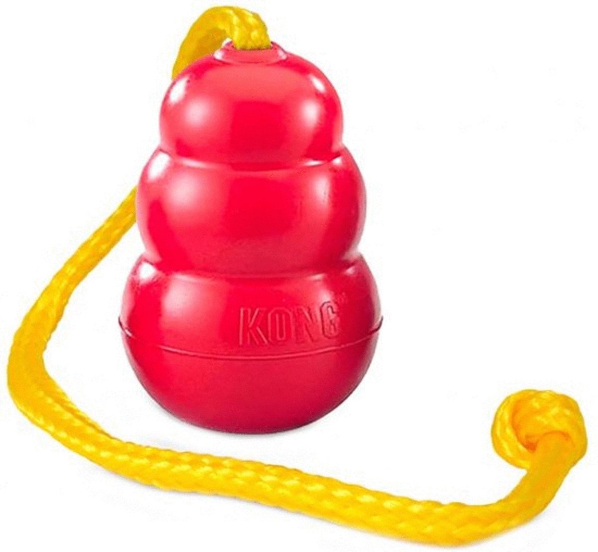 Kong Classic Rope Red – Hundespielzeug – mittelgroß