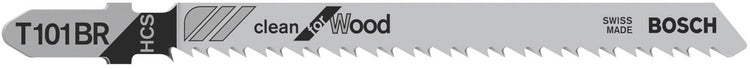 Bosch - Stichsägeblatt T 101 BR Clean für Holz - 25 Stück
