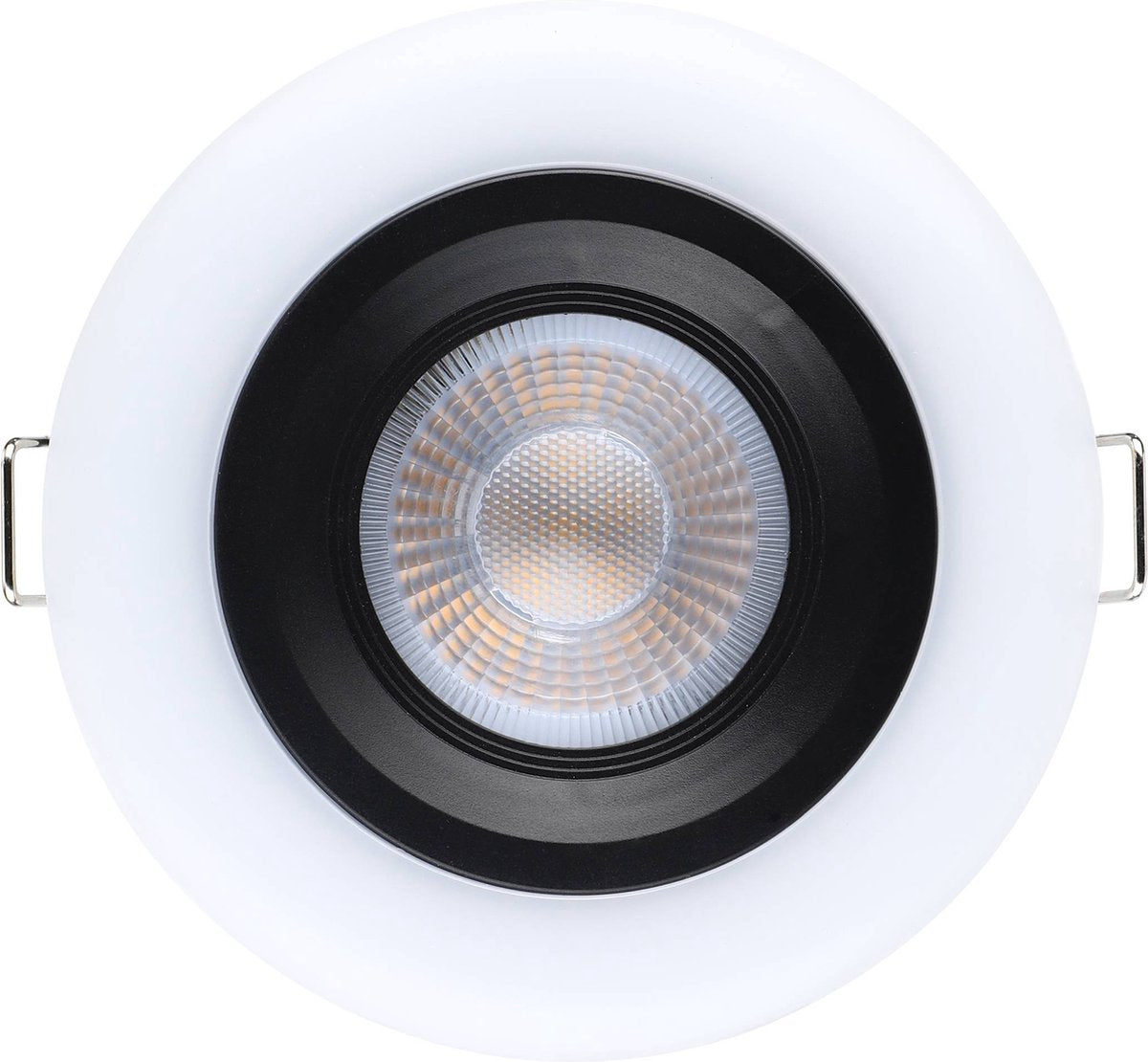 Eglo Calonge Einbaustrahler - LED - ø 10 cm - Schwarz und Weiß