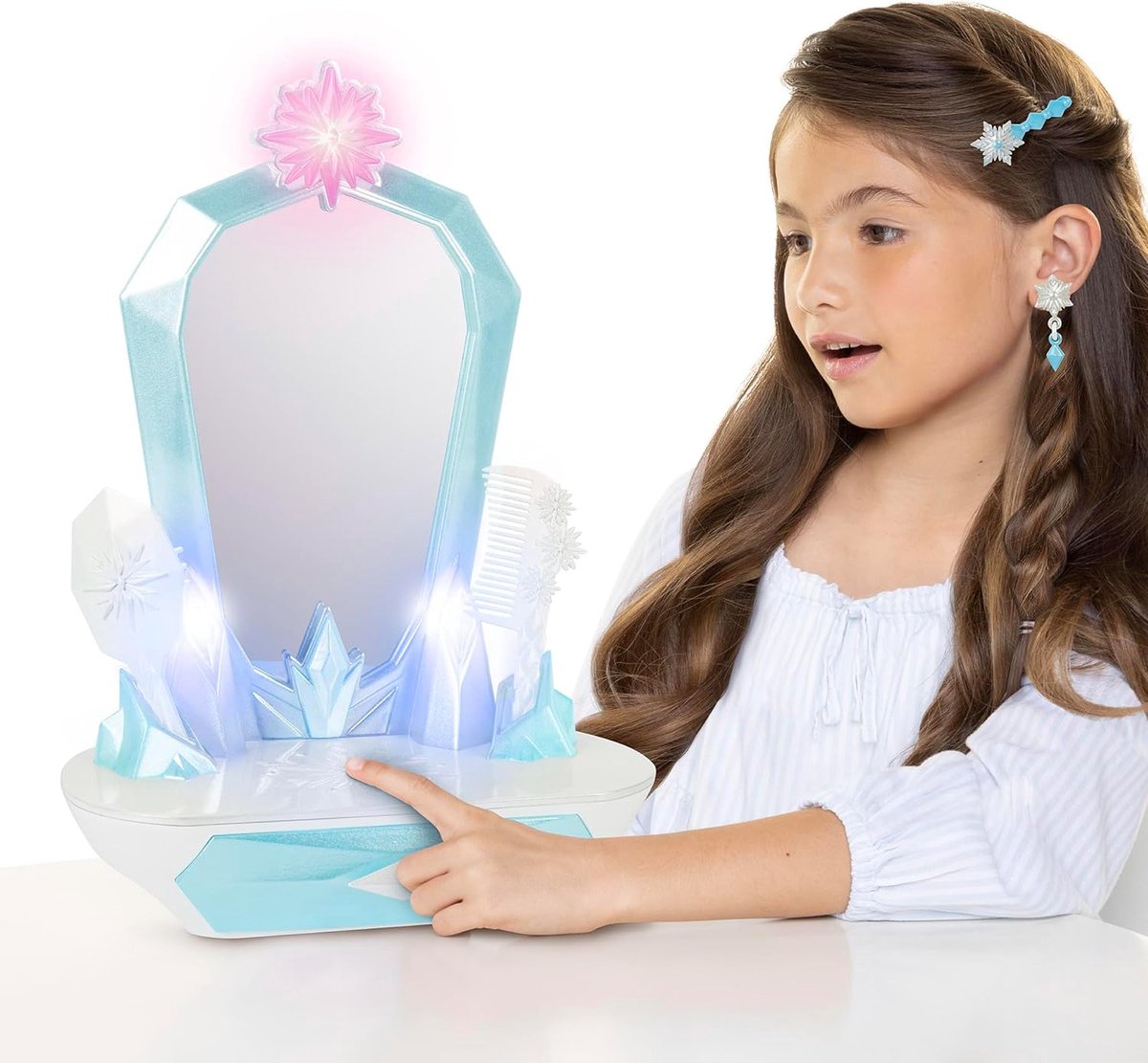 Jakks - Disney Frozen Elsa Icy Magischer Schminktisch