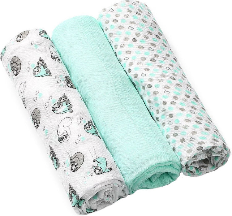 Babyono Baby Ono Bambusfaultier 3 Stück hydrophile Windeln 397 04