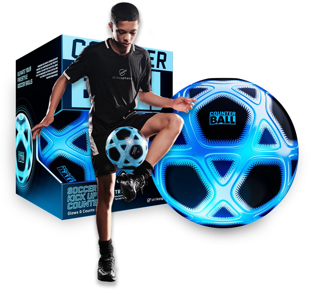 Gear2play Konterball – der Fußball, der zählt