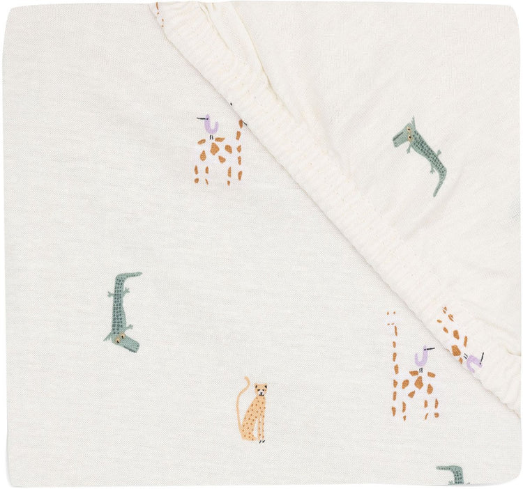 Jollein Jungle Jambo Spannbettlaken – 40 50 x 80 90 cm – Jersey