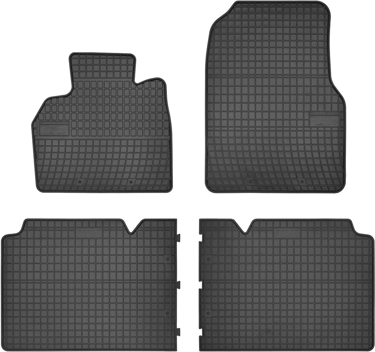 Frogum Gummimatten Renault Espace 2003-2014 (vordere und hintere Matten) -