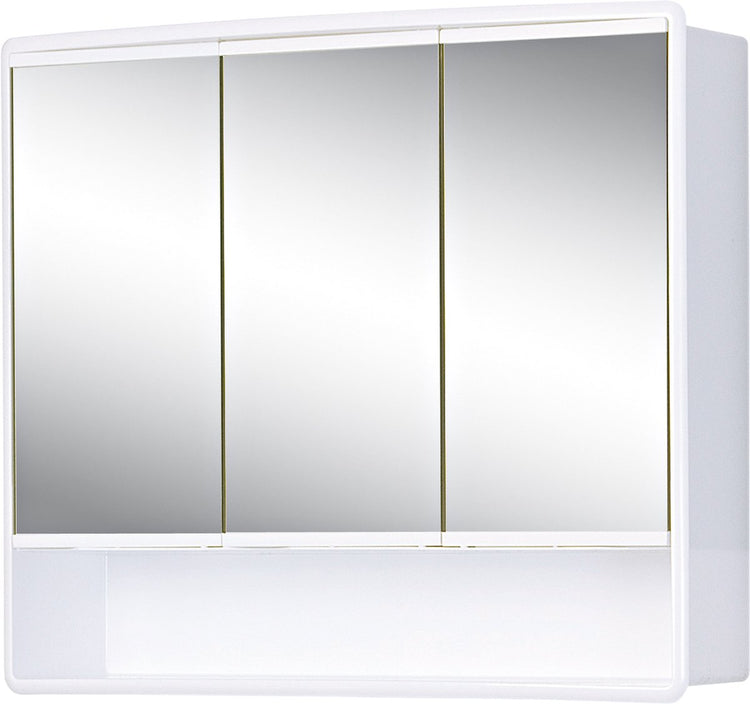 Go by Van Marcke Jokey Lymo Badezimmerschrank – Spiegelschrank – Medizinschrank – weißer Kunststoff