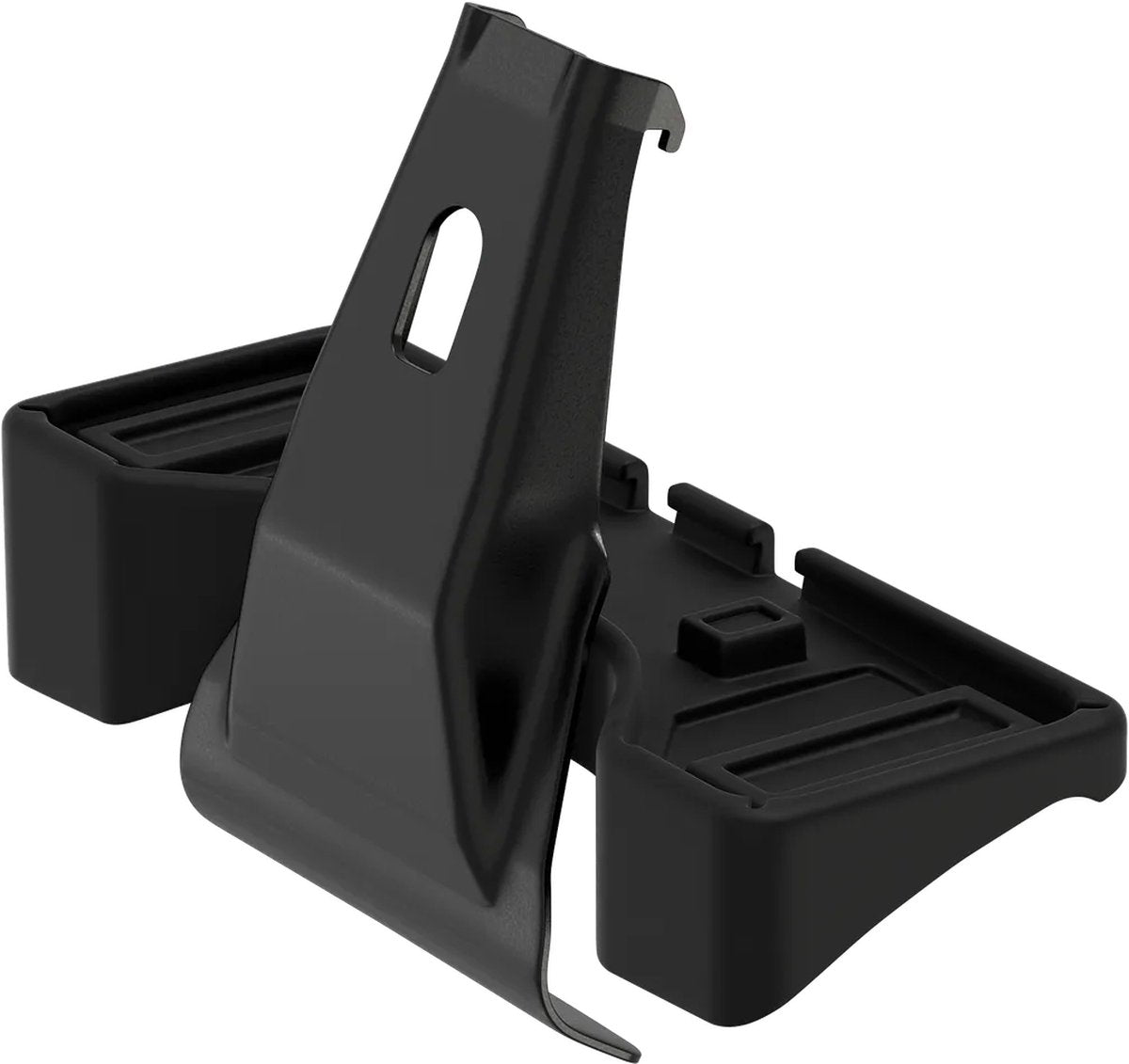 Thule Kit 145282 Klemme 4er-Pack Montageset für Dachträgersystem schwarz