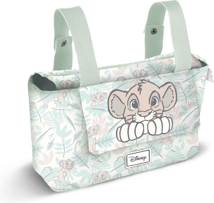 Charactermania - Disney - Der König der Löwen - Der Löwenling - Babytasche - Praktische Wickeltasche für den Kinderwagen - Grün