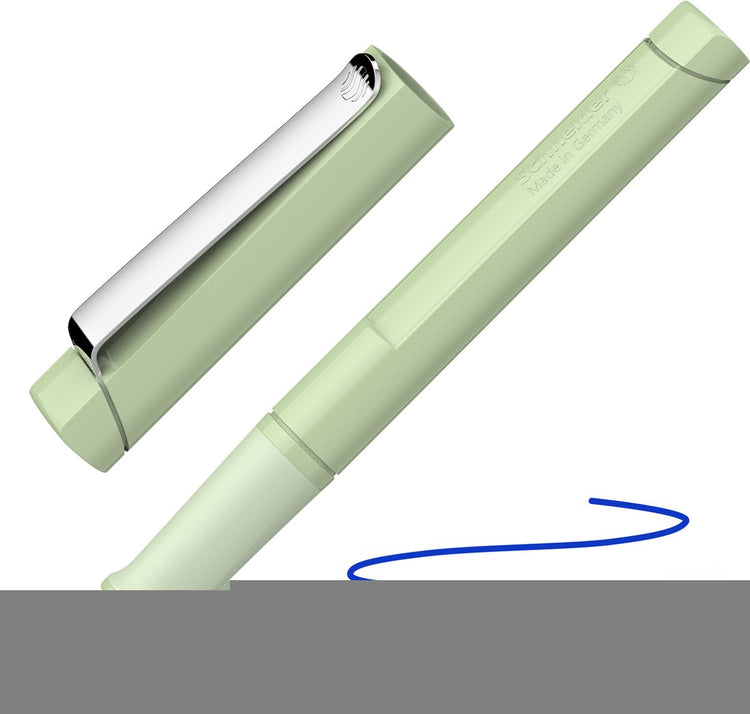 Schneider Stationery Schneider Füllfederhalter – Basis – Soft Green – Feder M – S-160226