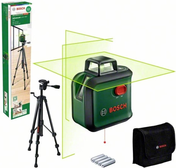 Bosch grüner 360° Linienlaser Advanced Level 360 | Set - 0603663b07