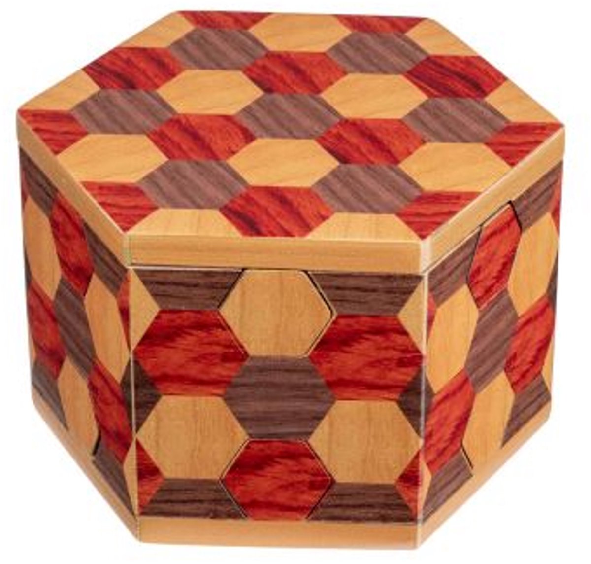 Philos Puzzle-Box, Waben-Denksport-Geschenk-Aufbewahrungsbox.