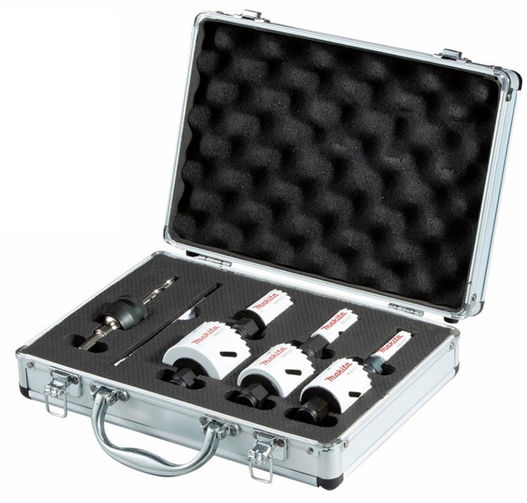 Makita Zubehör Lochsägen-Set 7-teilig Holz Metall – E-12326 – E-12326