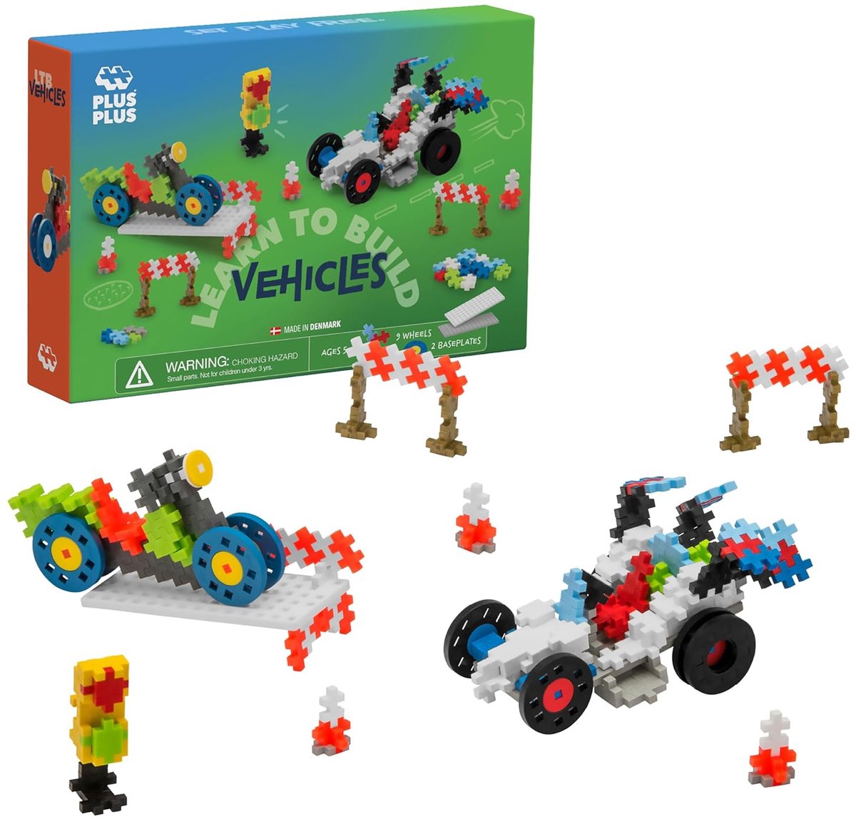 Plus plus Fahrzeuge bauen lernen plus-plus: 500 Teile (7011)