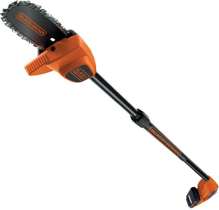 Leichte Lithium-Astsäge von Black+Decker, 18 V. 2,0ah. 20cm Schwertlänge. Autonomie: 100 x 3,5 cm – gpc1820l20-qw