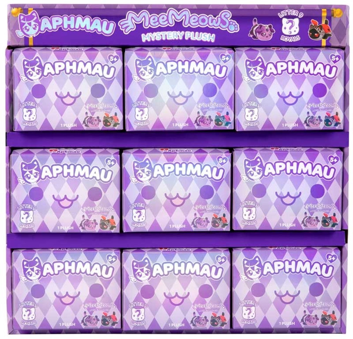 Aphmau 6 Mystery Meemeow Plüsch – Serie 9 – Royals