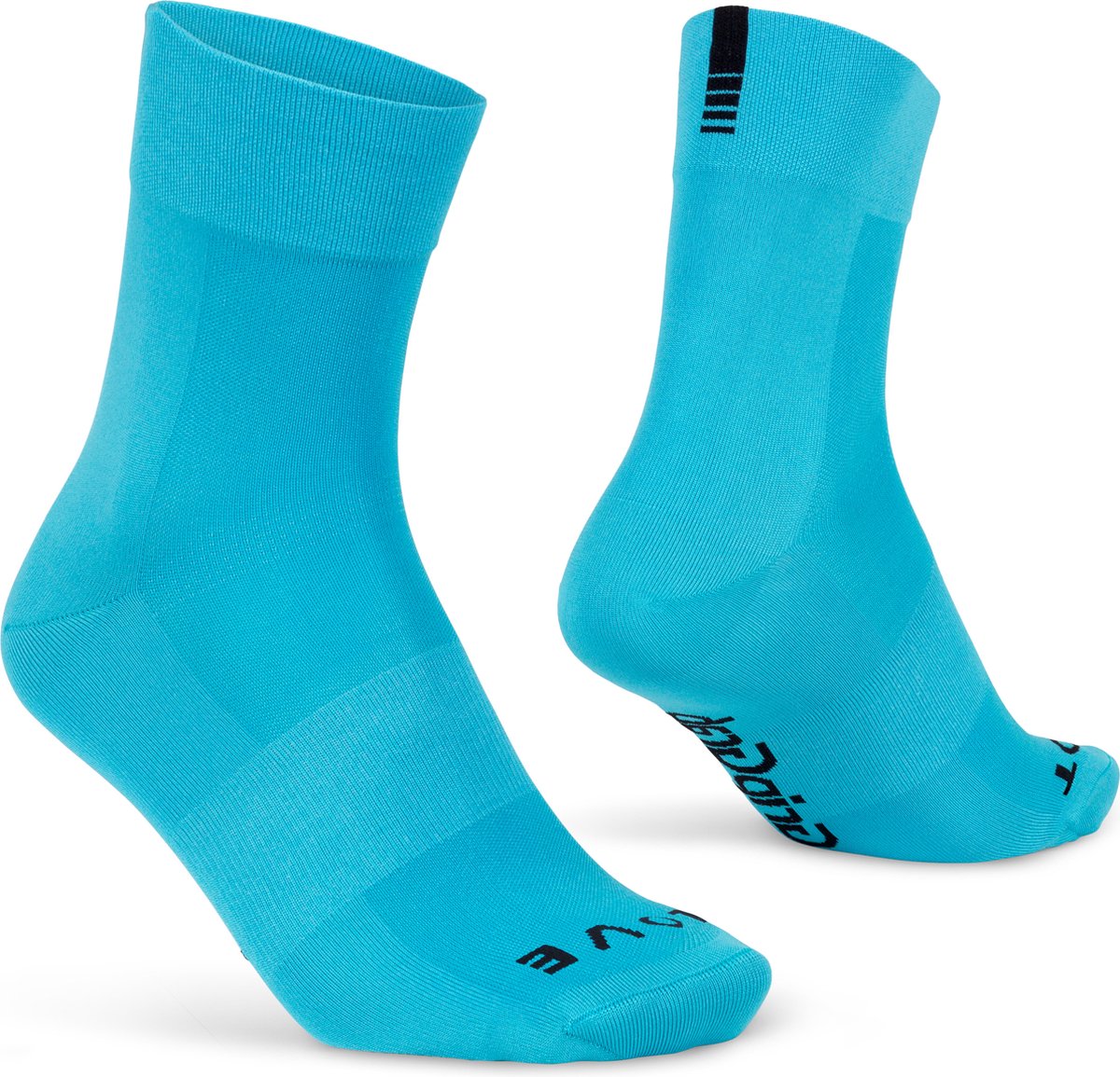 Gripgrab – leichte SL Performance Sommer-Radsocken 1 Paar Coolmax-Radsocken regulärer Schnitt – blau – Unisex – Größe XS (35–38)