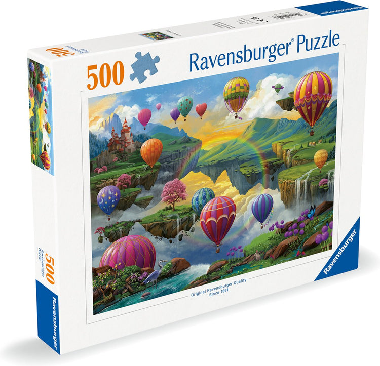 Ravensburger Jigsaw Puzzle Das Tal der Heißluftballons, 500st.