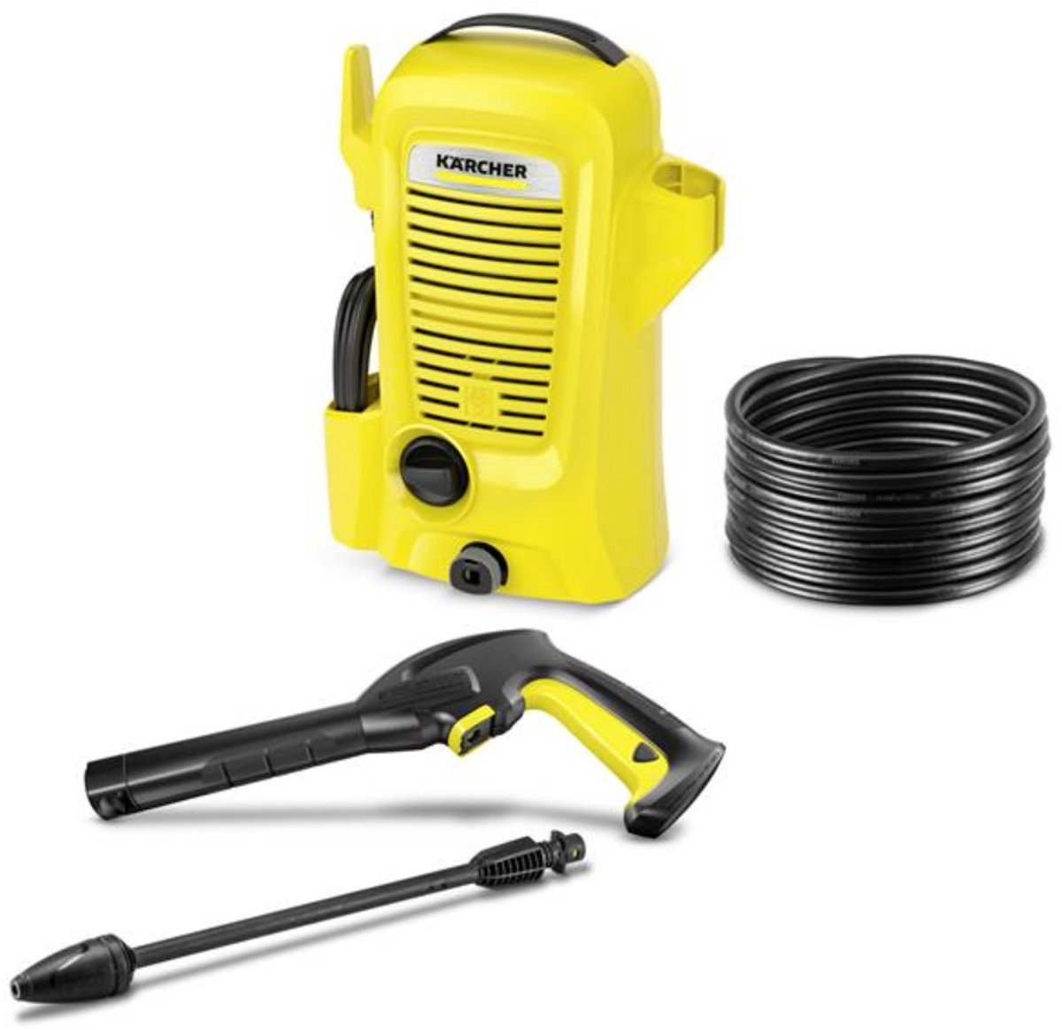 Kärcher K 2 Universal Edition Hochdruckreiniger – 110 bar – 360 l·h – 20 m²·h – geeignet für u.a. Fahrräder - Gartengeräte - Gartenset - kleine Terrassen - und Balkon