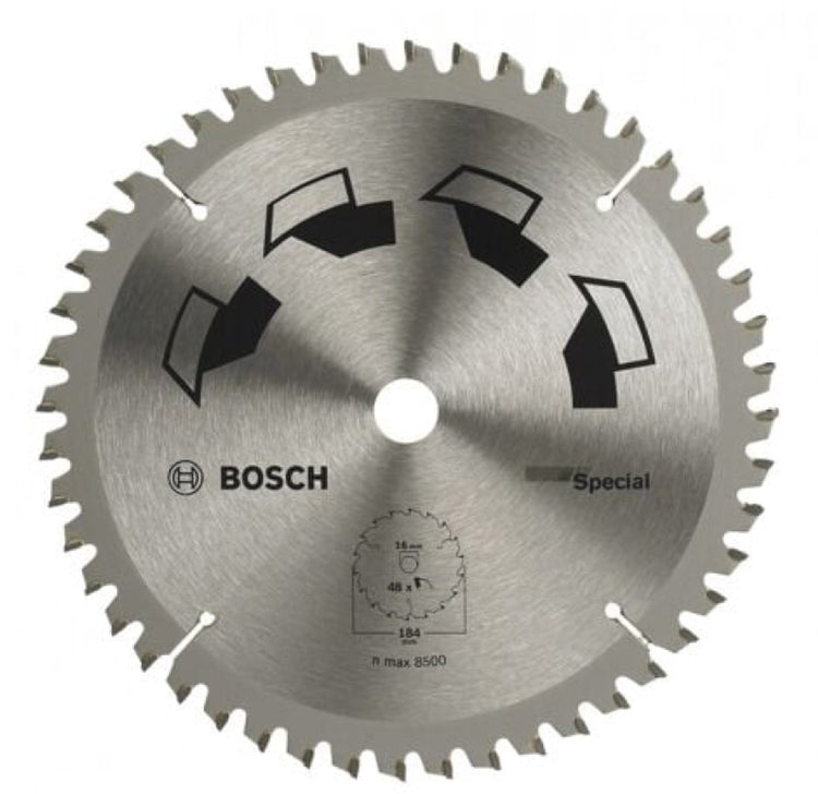 Bosch Kreissägeblatt Spezial 184x2x16 -,t48 (1)
