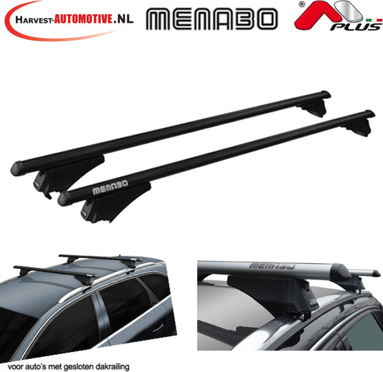 Menabo Tiger XL schwarze Träger 135cm