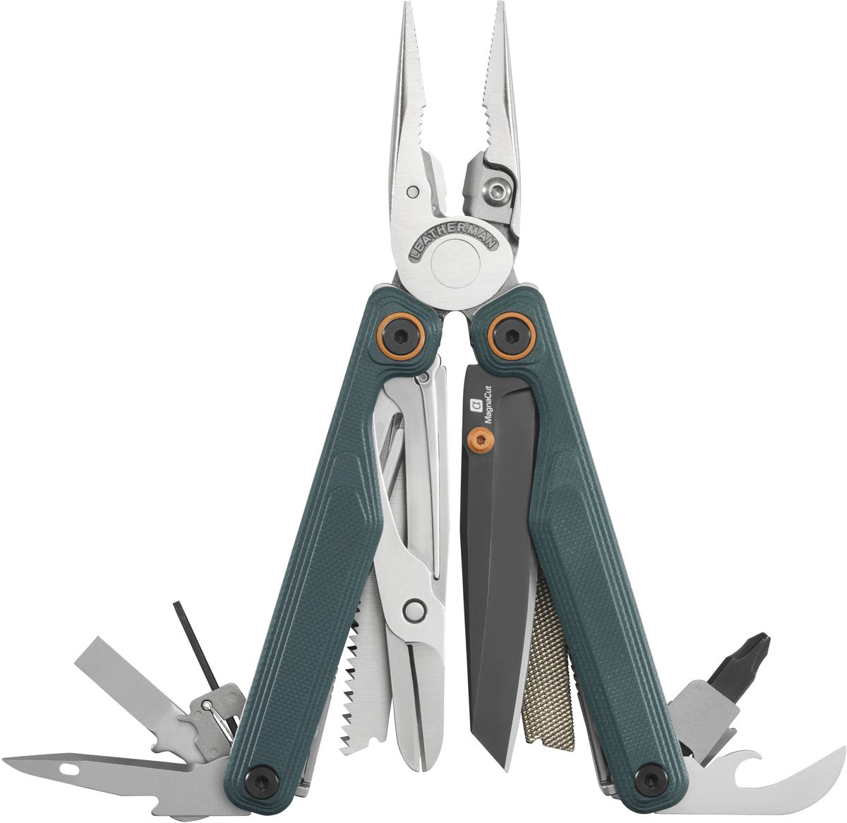 Leatherman – Wave Alpha Multitool – 16 Werkzeuge, Cascadia