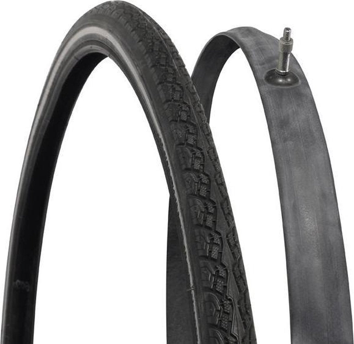 Dresco-Reifenset 28 x 1 5 8 x 1 3 8 (37-622) DV 45 mm Antilek