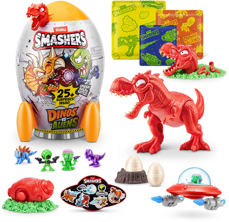 Smashers Dino vs. Aliens Medium (T-Rex) von Zuru