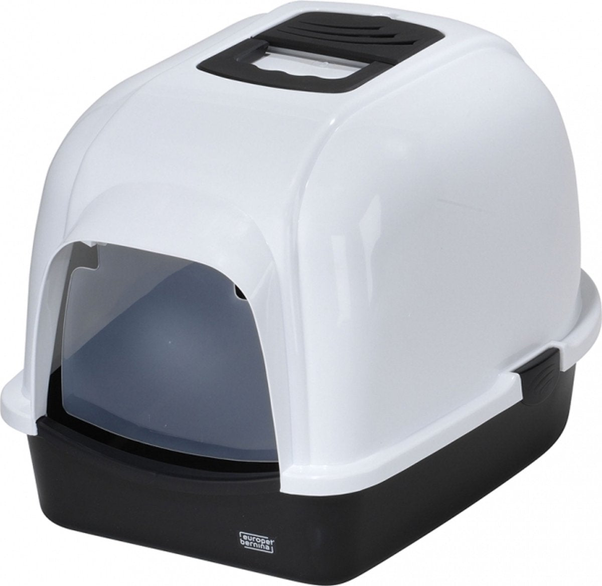 Ebi Eclipse 70 – Schwarz – Katzentoilette – 56 x 70 x 46 cm – große Katzen