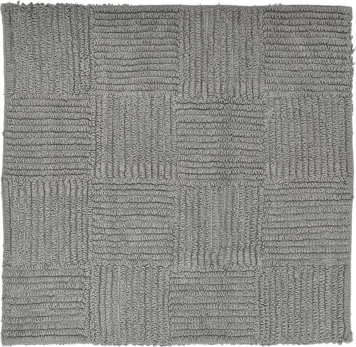 Sealskin - Reverse-Badematte 60x60 cm - Baumwolle - Grau