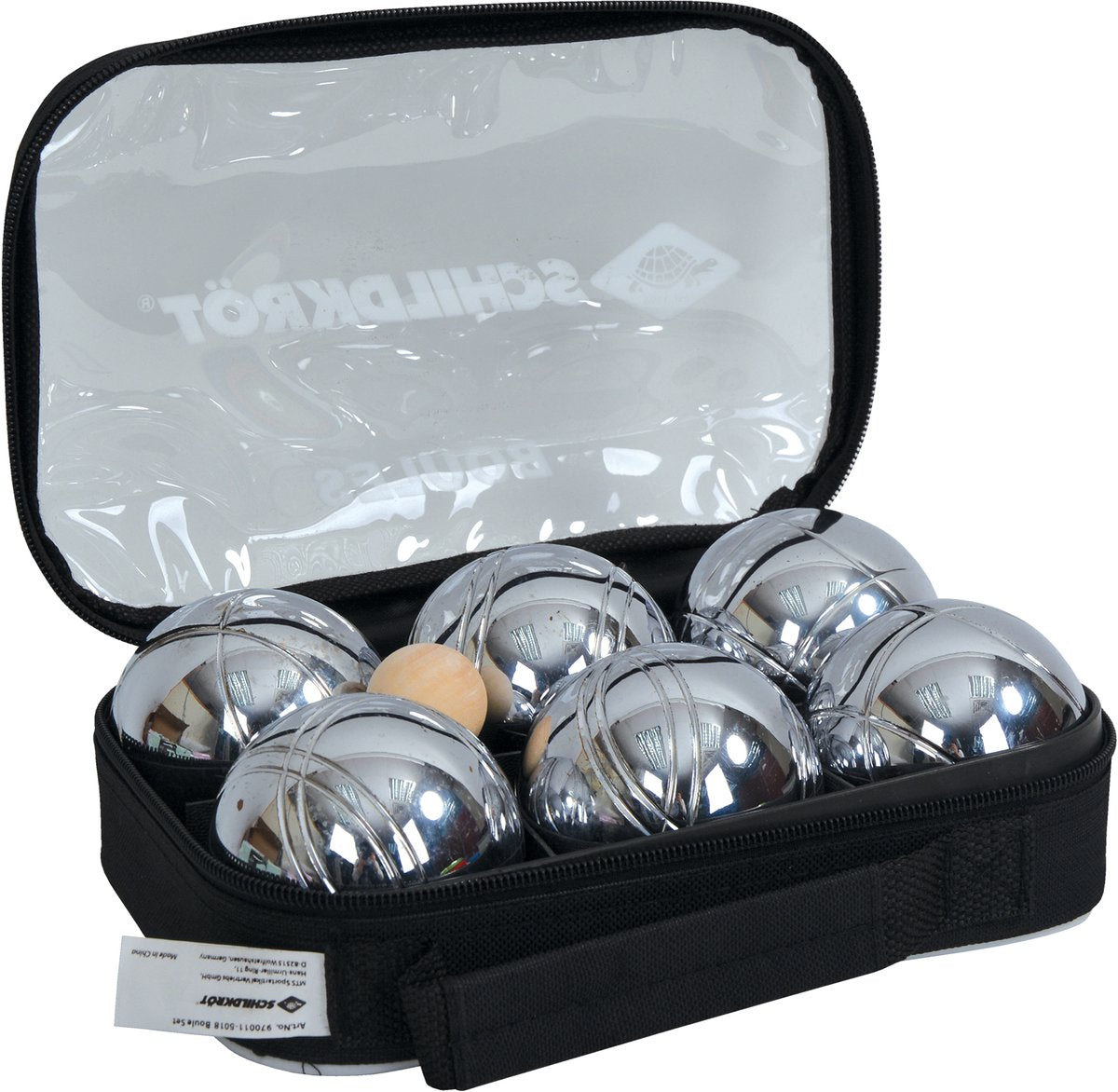 Schildkröt Kugelbahn - Boule - Petanque-Set, Stahl
