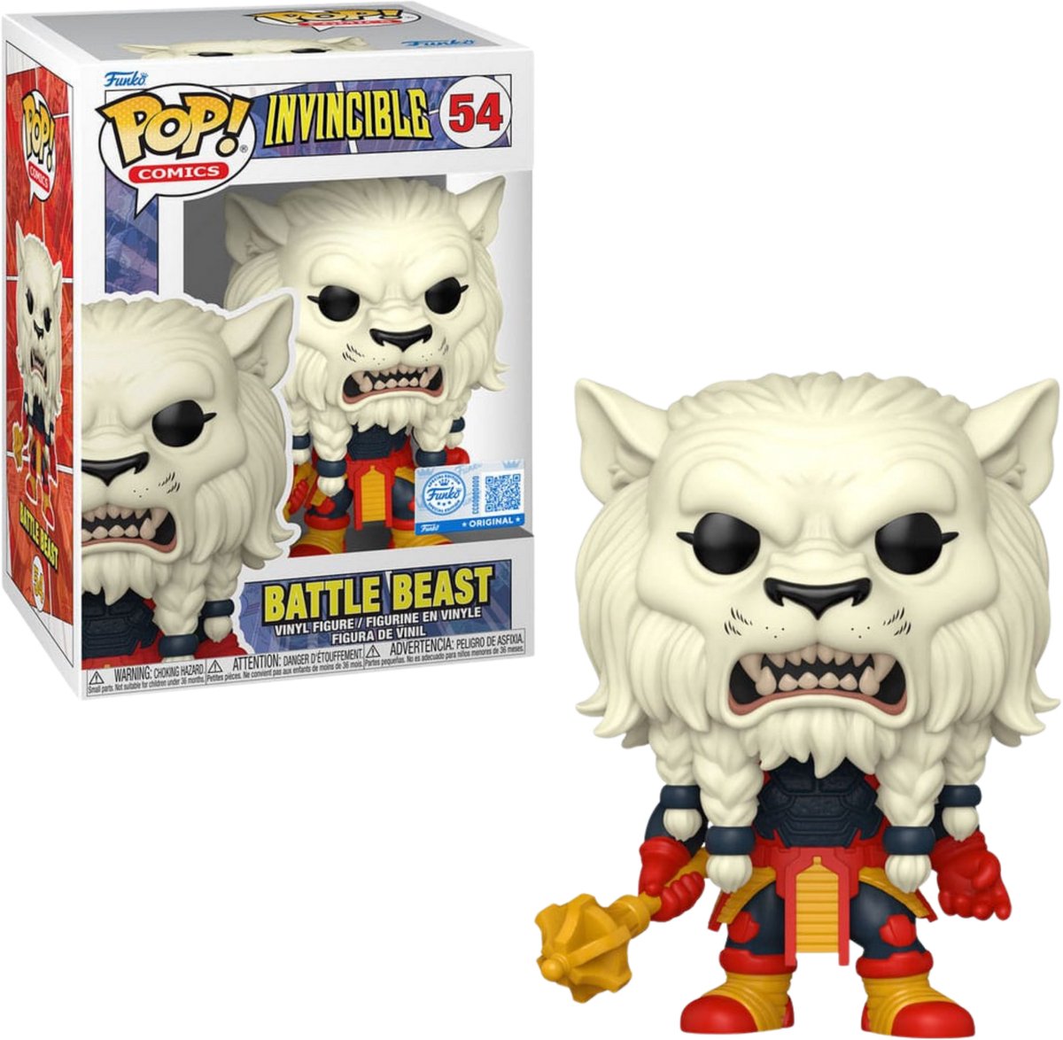 Funko-Pop! Comics: Invincible – Battle Beast #54, exklusive Sonderausgabe