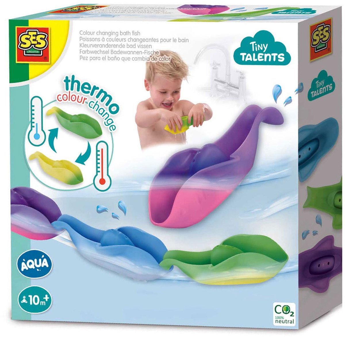 SES Tiny Talent farbig klopfendes Badfischen