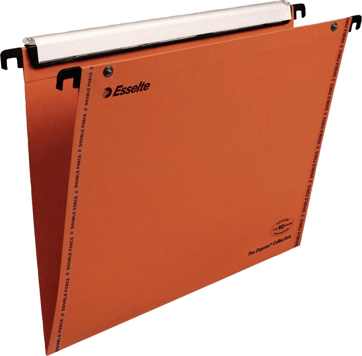 Esselte Orgarex Visioplus vertikale Hängemappe – A4 – 25 Stück – Orange