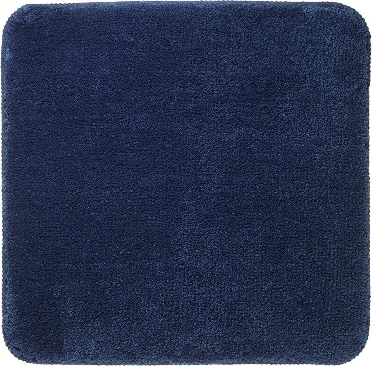 Robbenfell Angora – Badematte 60 x 60 cm – Polyester – dunkelblau