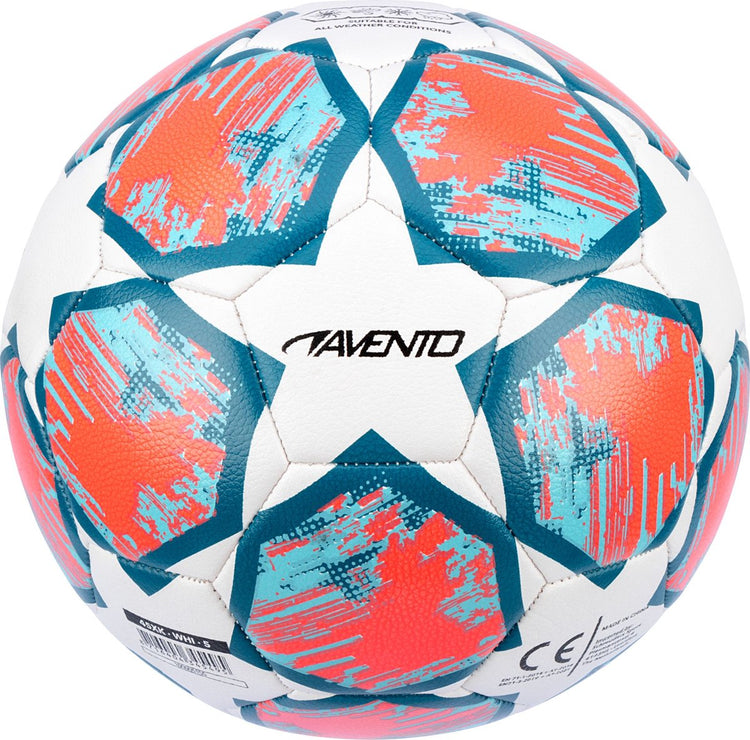 Avento Fußball - Sternenzauberer - blau - Größe 5 - ⌀ ca. 22 cm