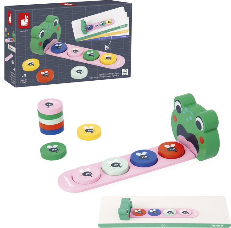 Janod – Pädagogik – das Algorithmus-Froschspiel