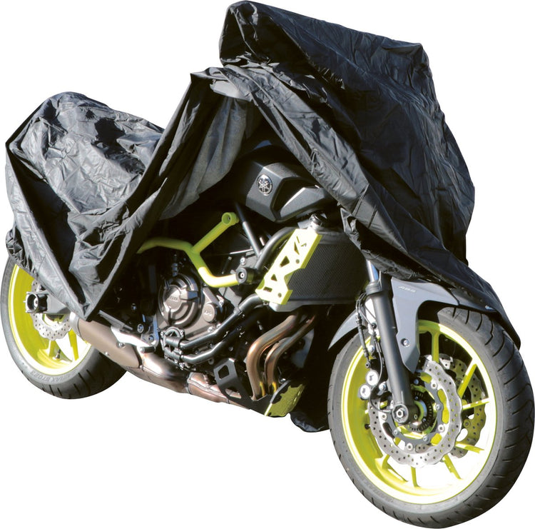 Carpoint Universal-Motorradabdeckung 245 x 80 x 145 cm schwarz