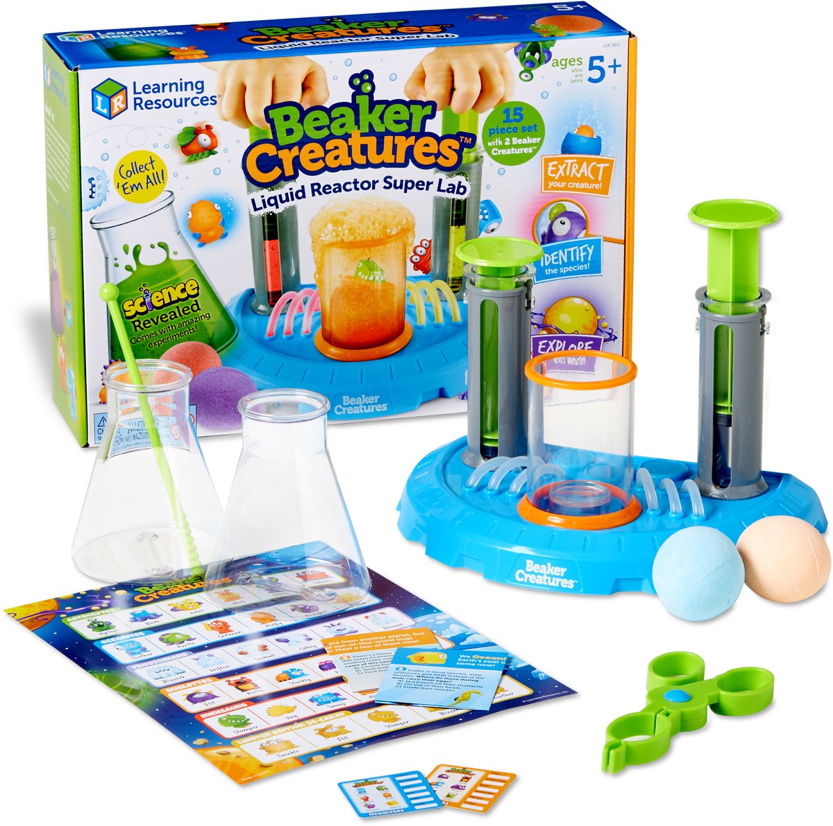 Lernressourcen Beaker Creatures® – Luluquid Reactor Super Lab (5+) – 3+