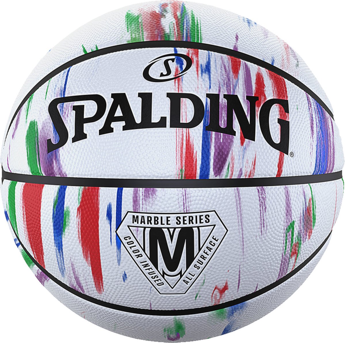 Spalding Basketball Outdoor-Marmor-Serie aus Gummi