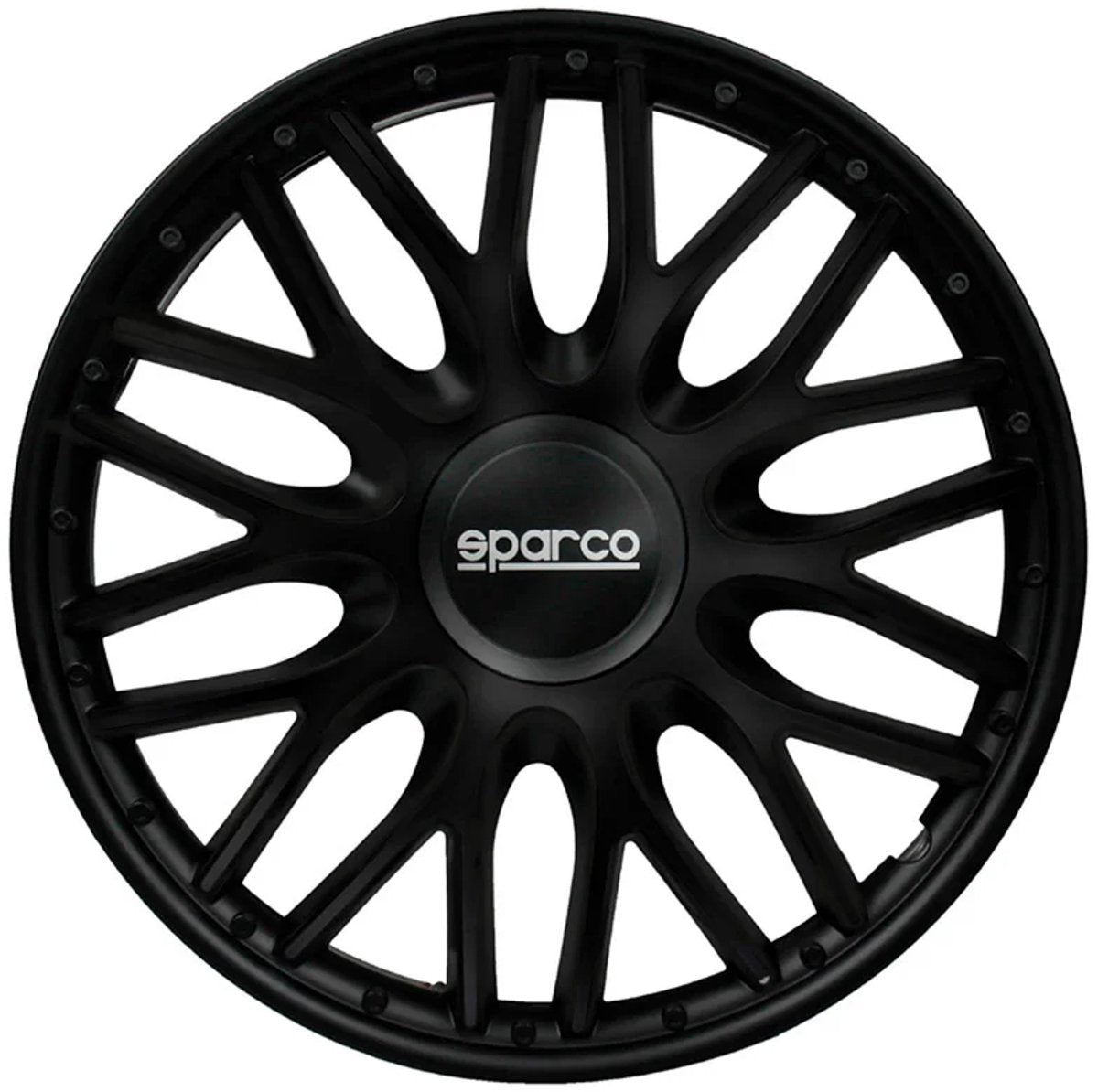 Sparco Radkappen Roma 16 Zoll schwarz - 4 Stück