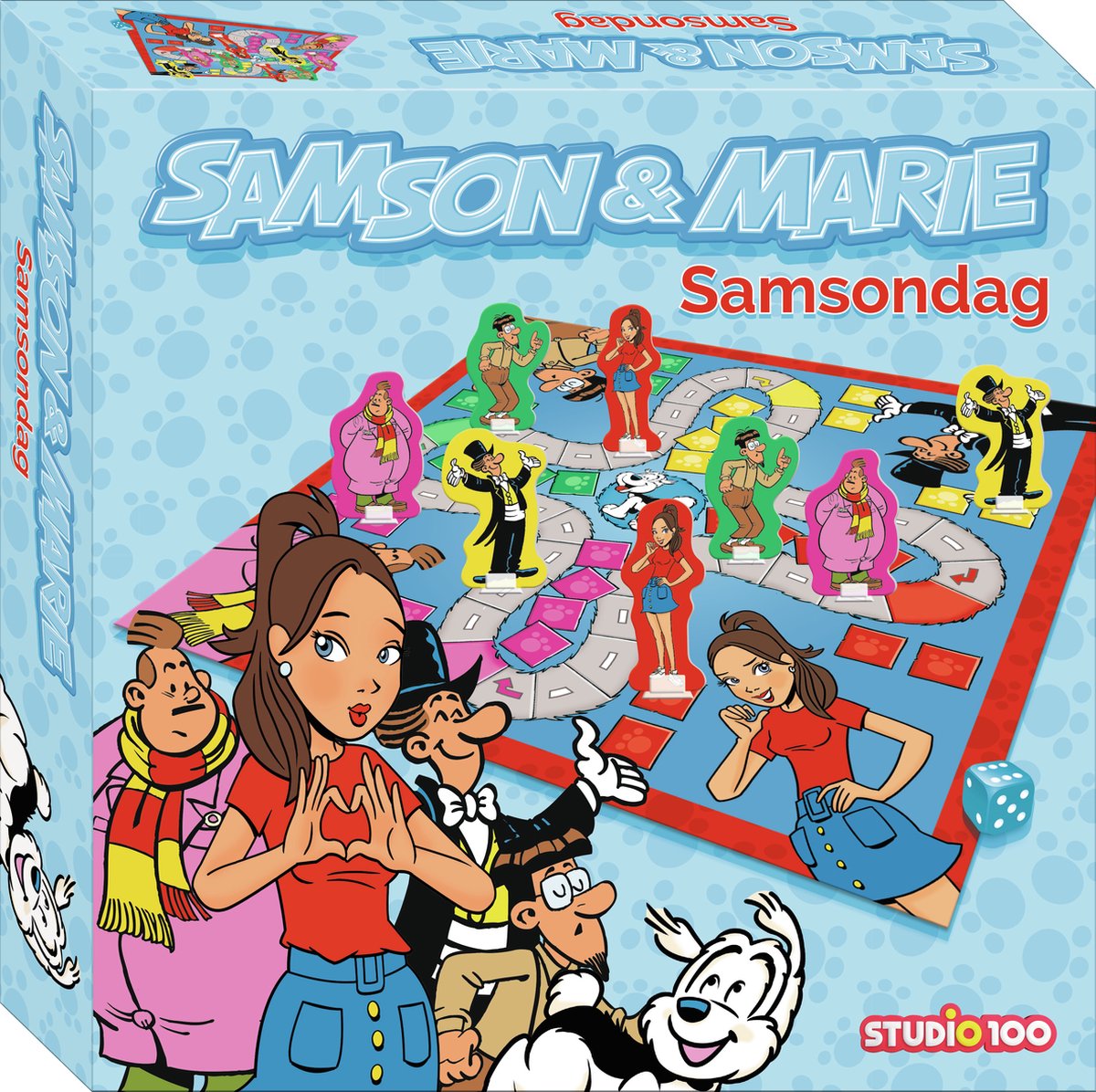 Samson Marie Brettspiel - Samson Day - 2 bis 4 Spieler