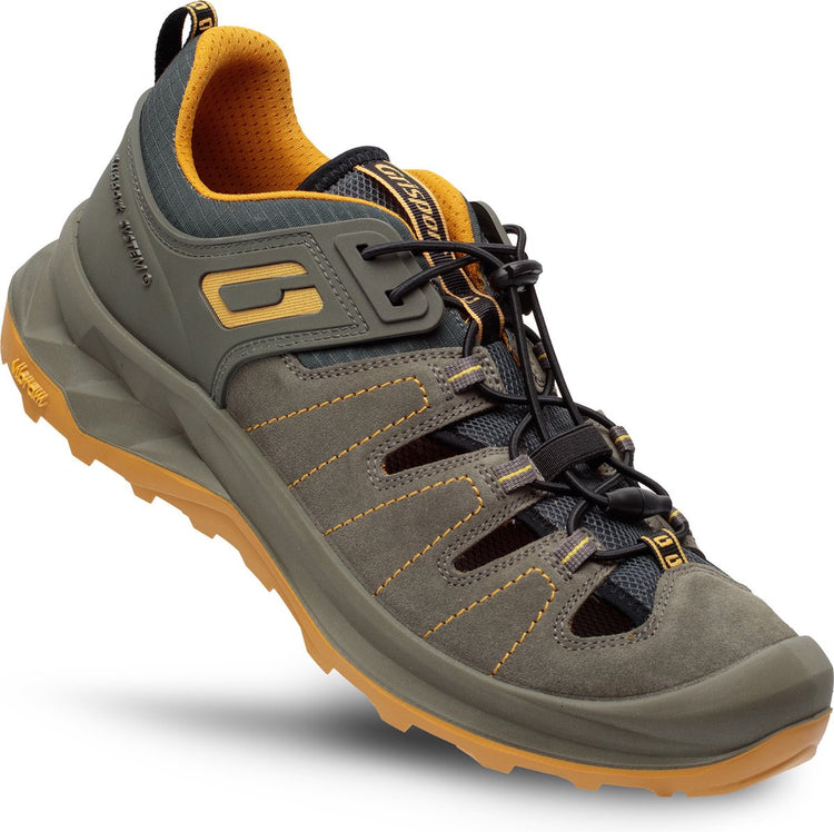 Grisport Safari Low Unisex-Wanderstiefel - Grün Gelb