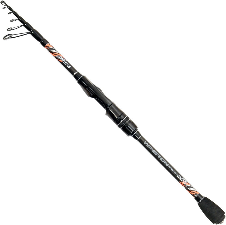 Albatros Winston Tele 240 6 5-20gr – Teleskop-Reiserute mit Luxushülle