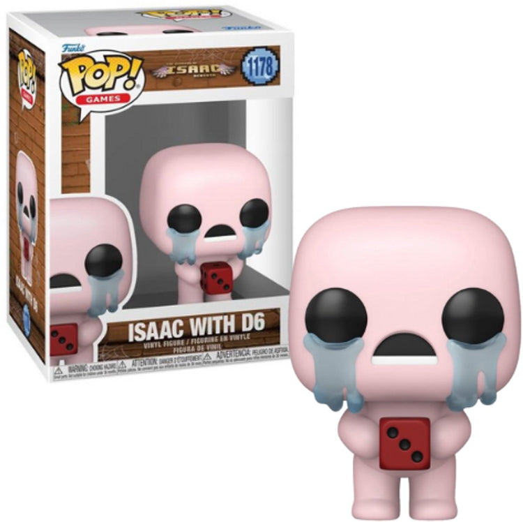 Funko The Binding of Isaac Rebirth – Isaac mit D6 Vinylfigur 1178 Unisex Pop! - neutral - Standard