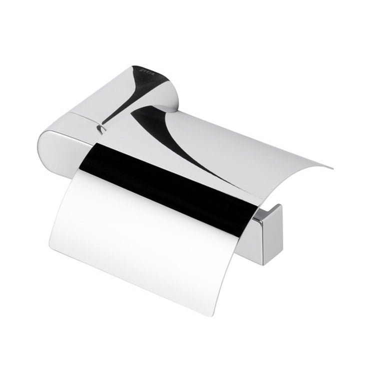 Geesa Wynk Toilettenpapierhalter mit Klappe – rechts – Chrom