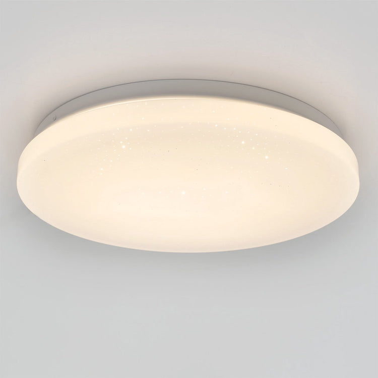 Eglo pogliola-e Deckenleuchte - Wandleuchte - LED - ø 26 cm - Weiß - Sterne - Glitzernd