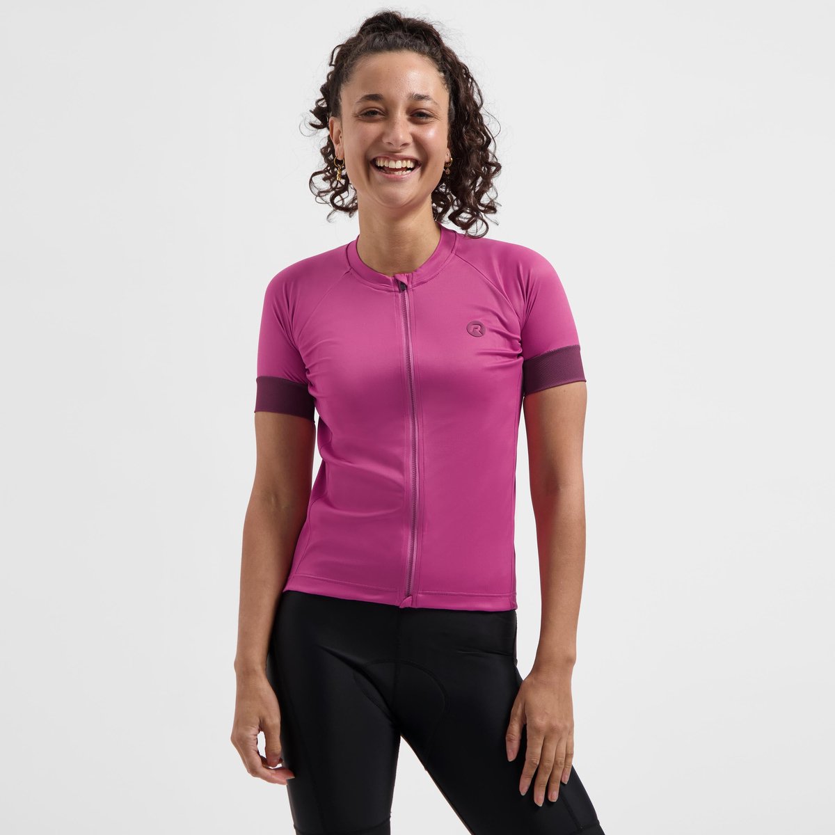 Rogelli Modesta Radtrikot Damen – Kurzarm – Rosa – S